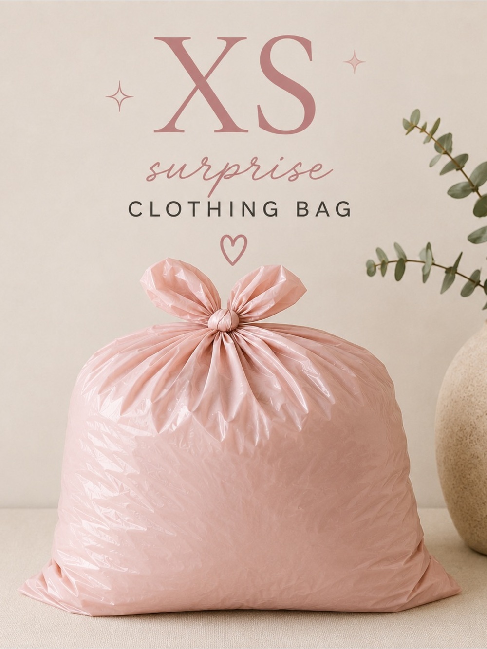 Women’s XS Surprise Clothing Bag ✨